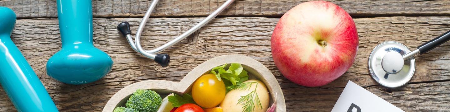 Fitness equipment and fruit