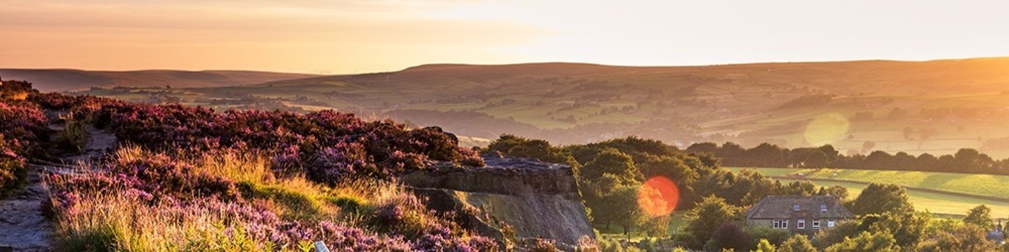 View of Calderdale moorland